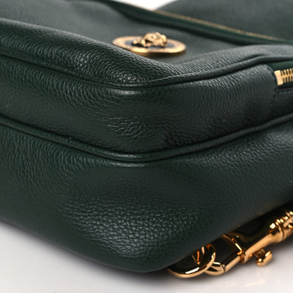 Versace Calfskin Sling Bag Dark Green 7 of 7