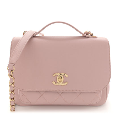 Chanel Caviar Quilted Small Business Affinity Flap Light Pink 1 of 13