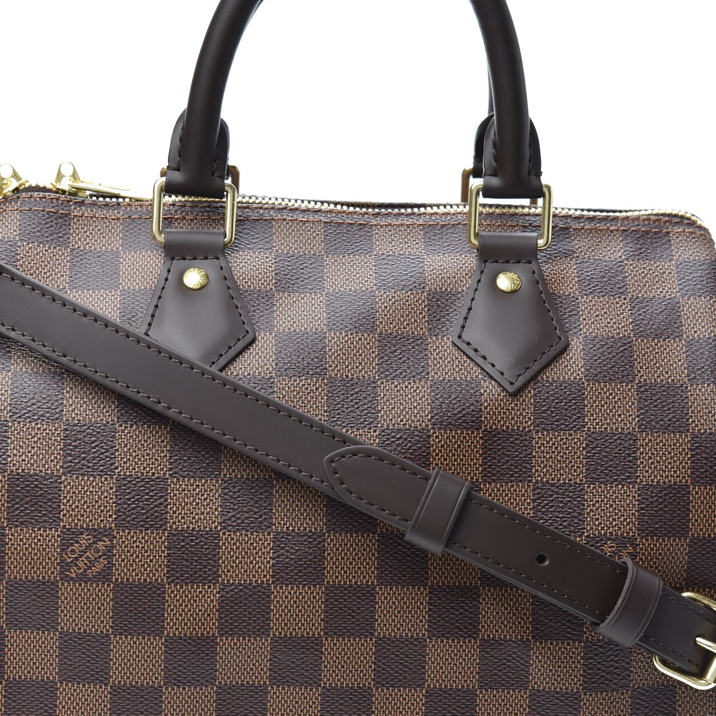 Damier Ebene Speedy Bandouliere 25