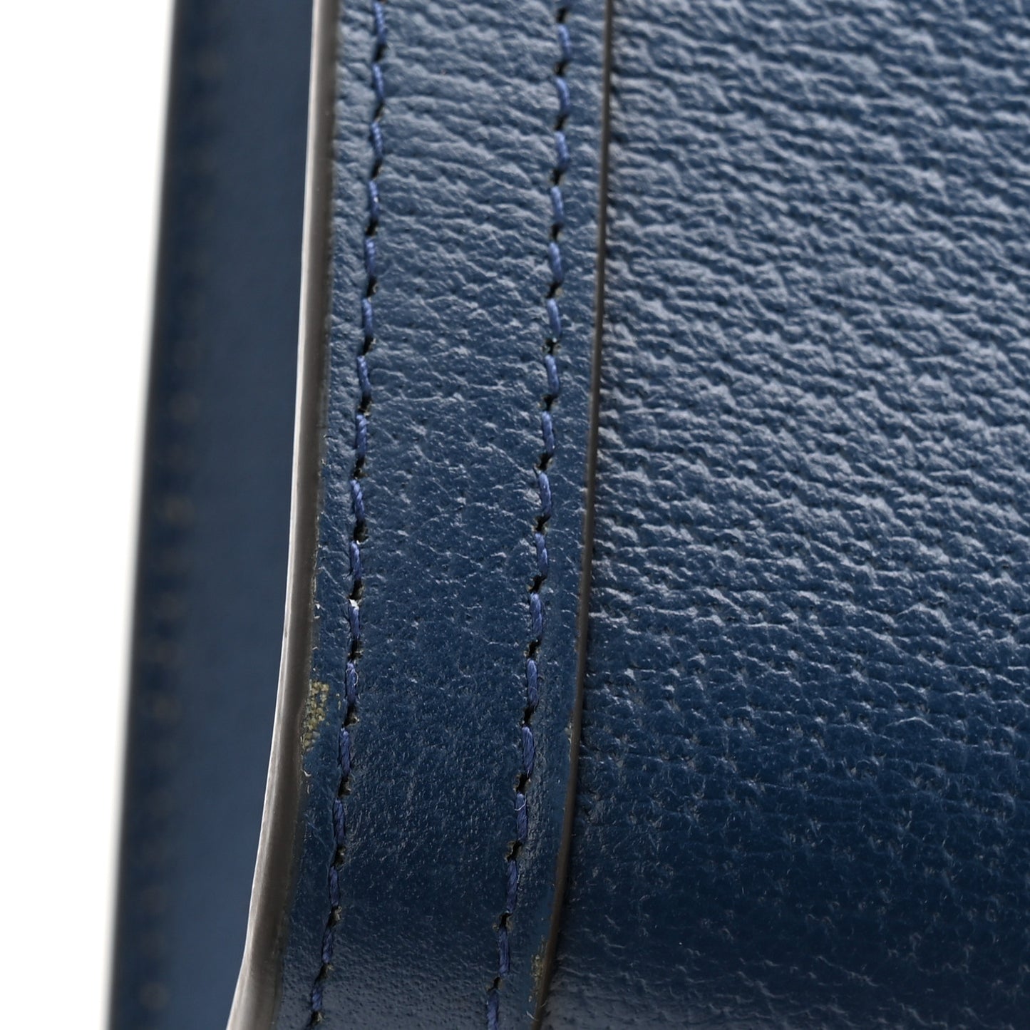 Textured Dollar Calfskin Web Small Diana Tote Bag Royal Crop