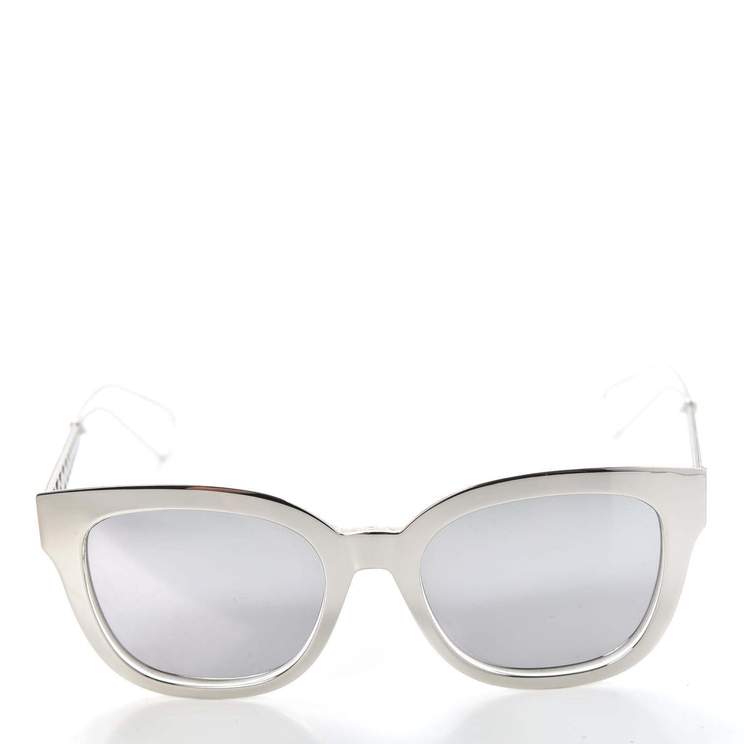 Christian Dior Metal Diorama 1 Sunglasses Silver 2 of 8