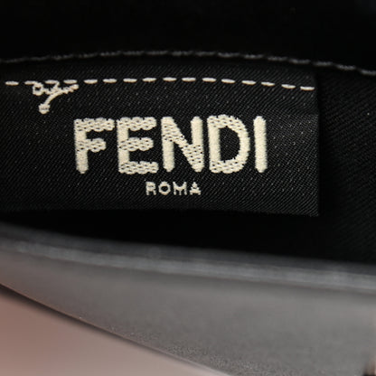 Fendi Vitello Liberty Studded Tube Wallet On Chain Black Multicolor 7 of 12