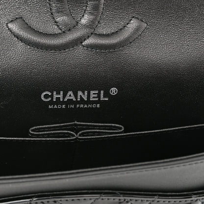 Chanel Patent Quilted Medium Double Flap Black 6 of 10