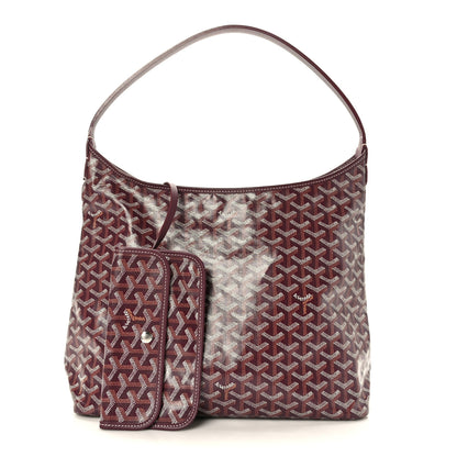 Goyard Goyardine Boheme Hobo Burgundy 3 of 10