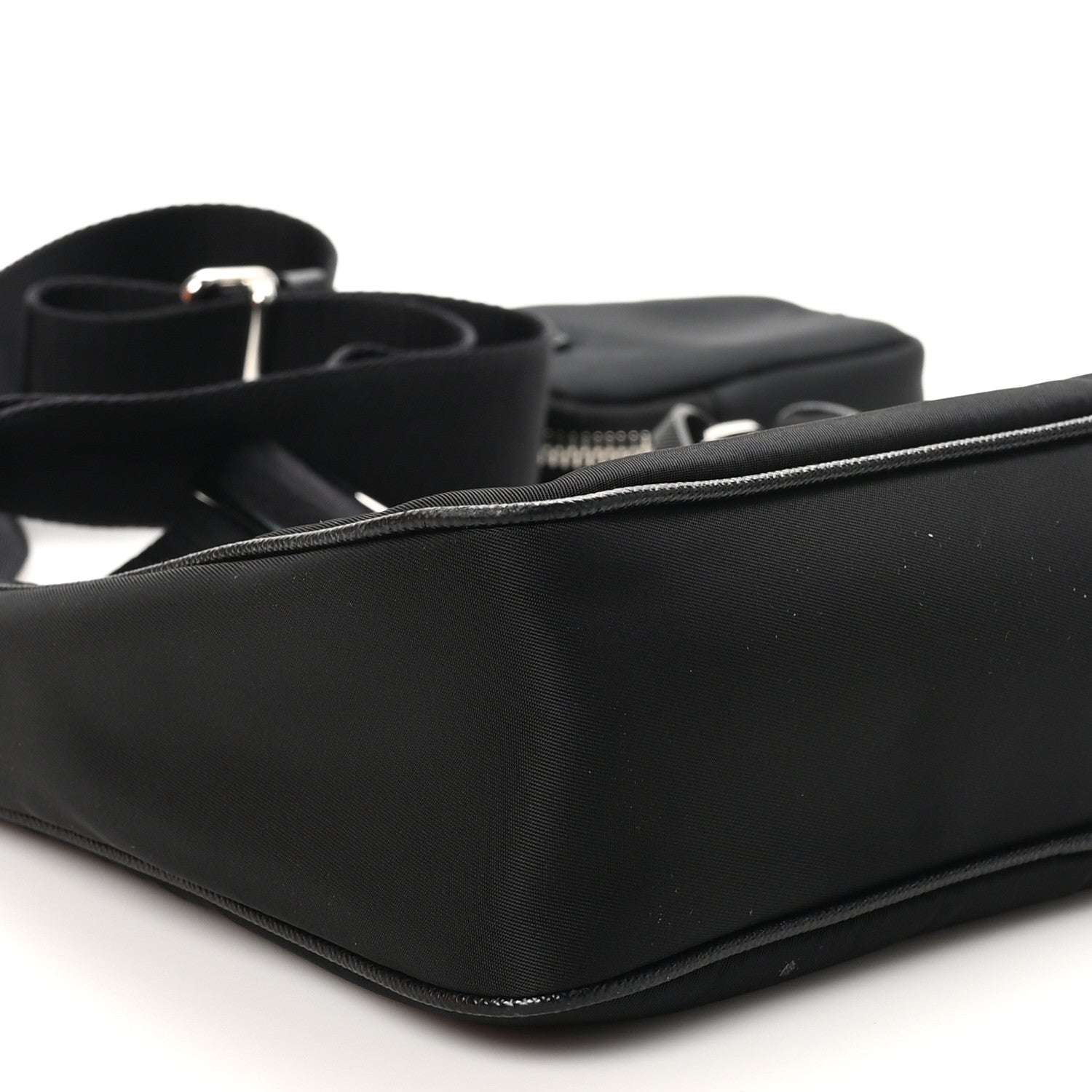 Prada Nylon Re-Edition 2005 Shoulder Bag Black 8 of 11