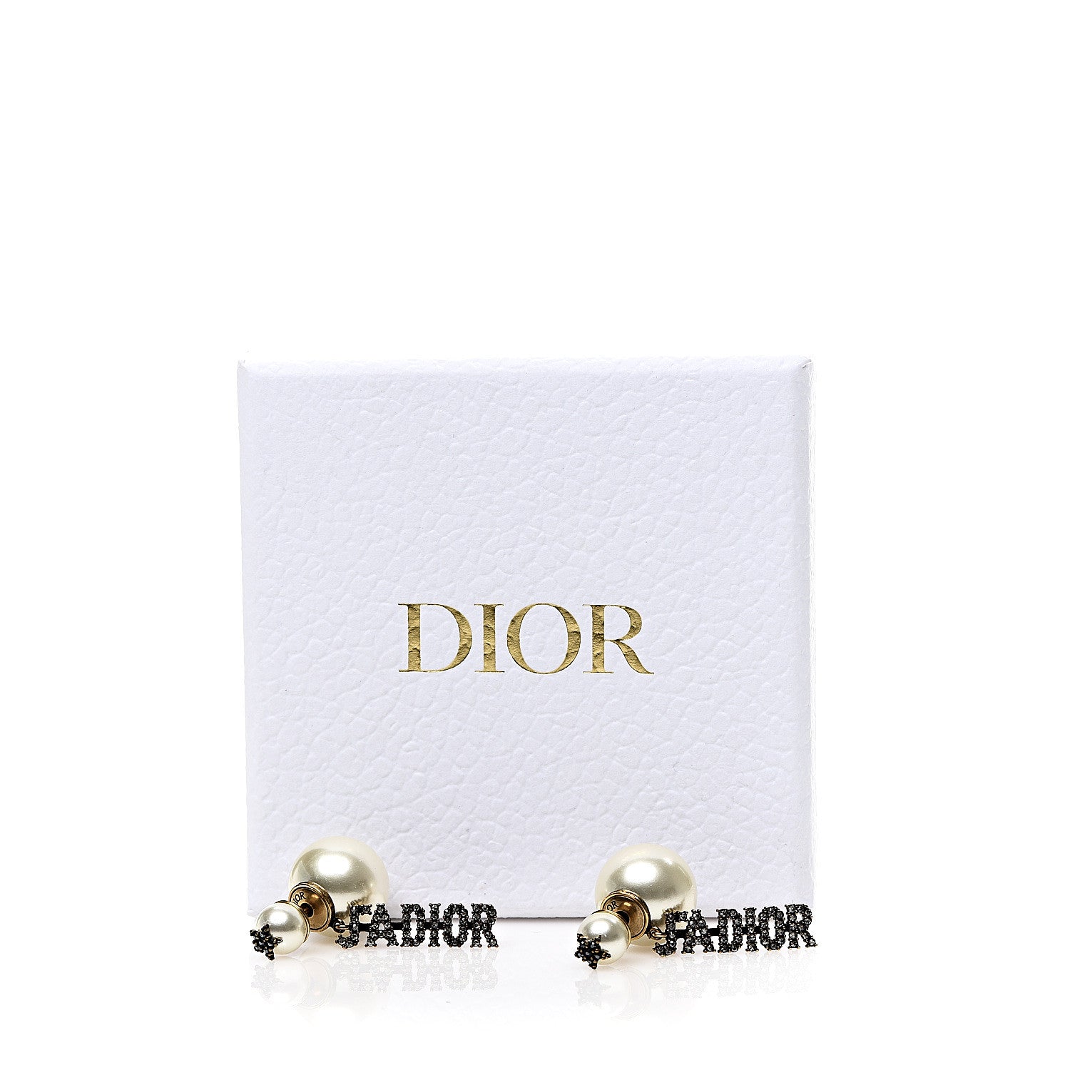 Christian Dior Pearl Crystal J'Adior Tribal Earrings Gold 6 of 6