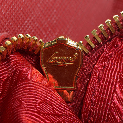 Prada Saffiano Lux Large Tote Fuoco 2 of 11