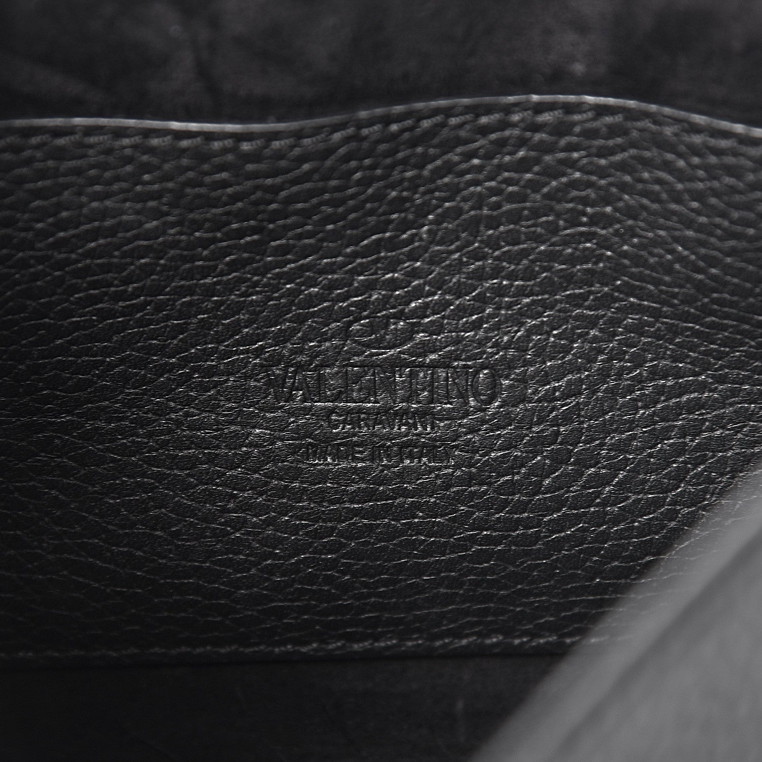 Valentino Garavani Pebbled Calfskin Medium Rockstud Flip Lock Crossbody Bag Black 6 of 14