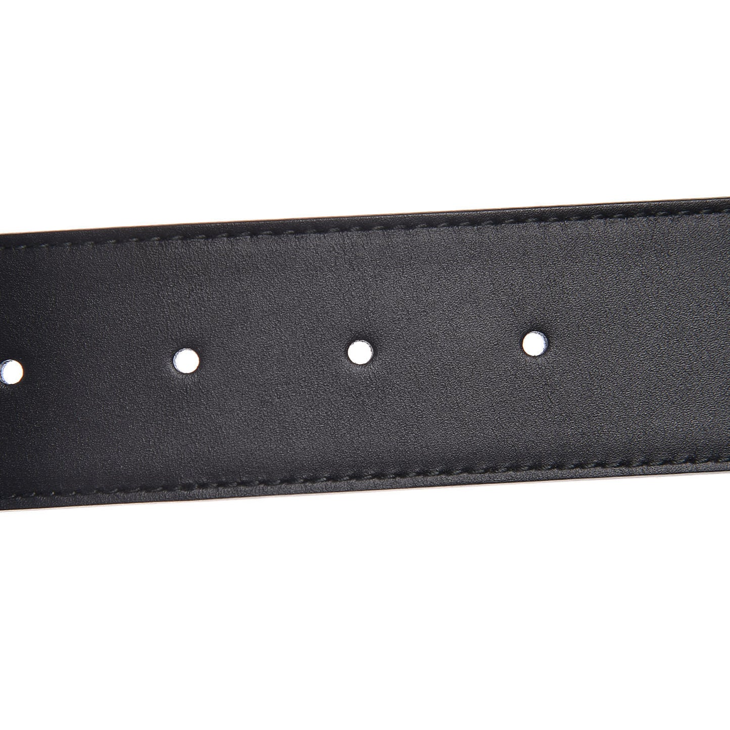 Calfskin Web Interlocking G Belt 110 44 Black