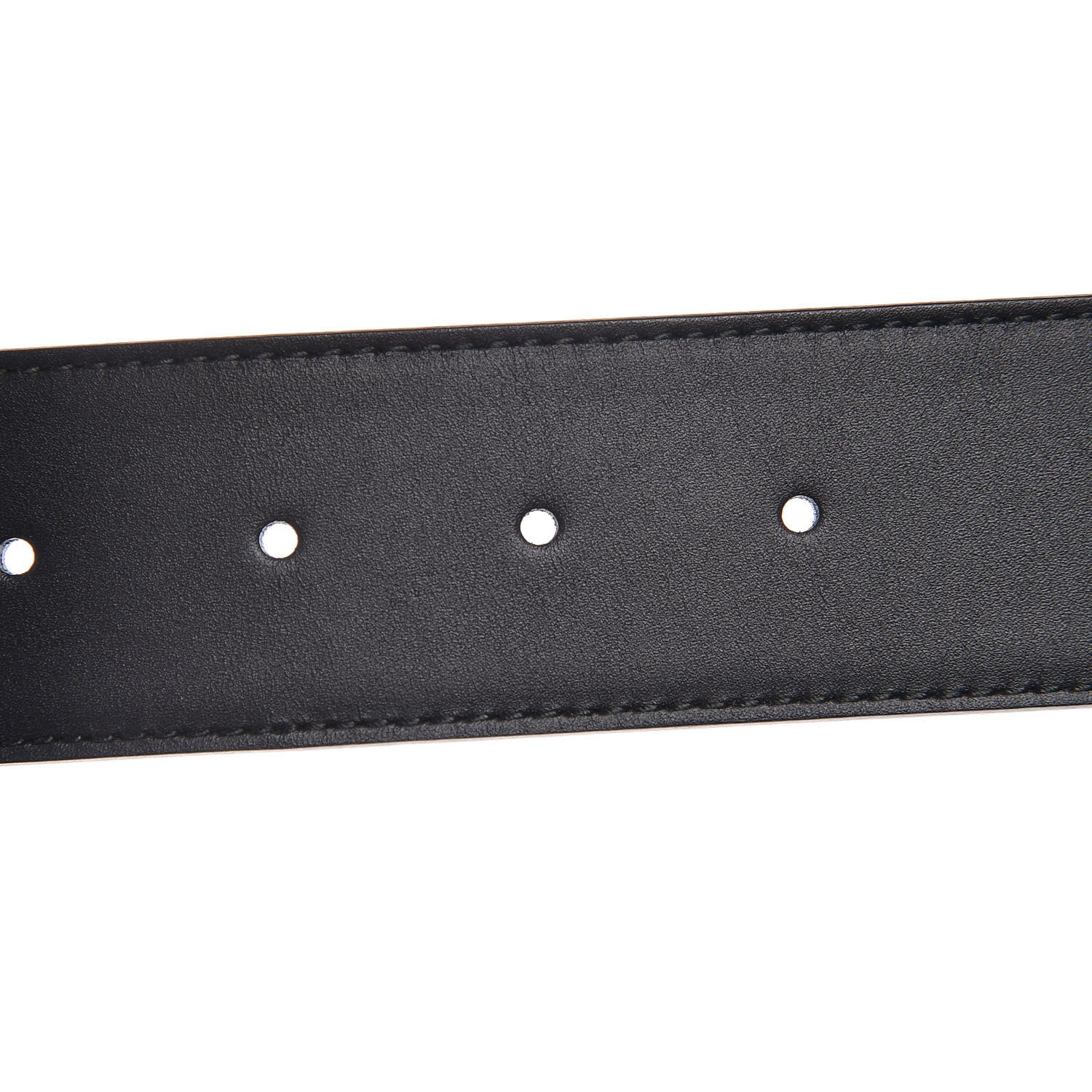 Gucci Calfskin Web Interlocking G Belt 110 44 Black 5 of 6