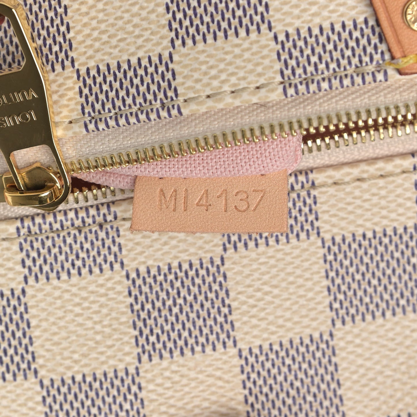 Damier Azur Iena PM