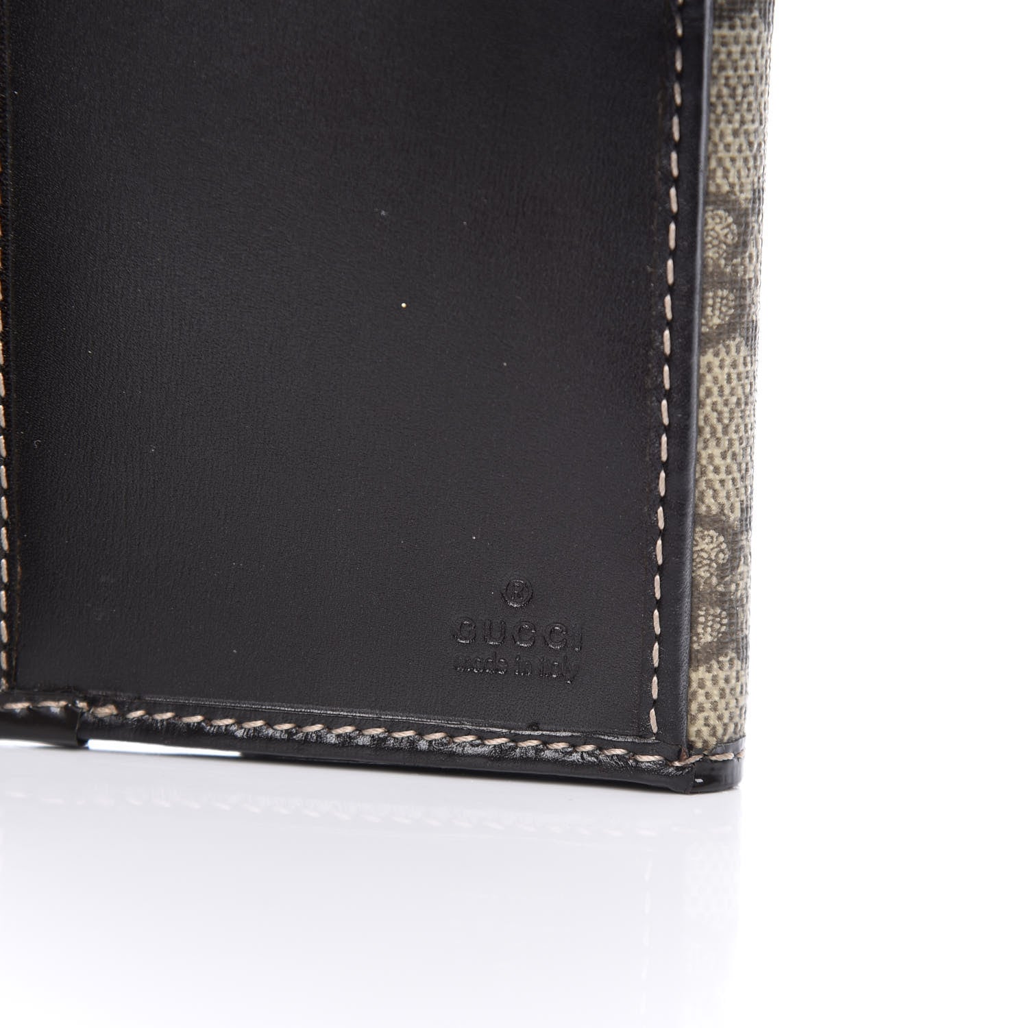 Gucci GG Plus Monogram Icon Bar Continental Flap Wallet Dark Brown 7 of 7