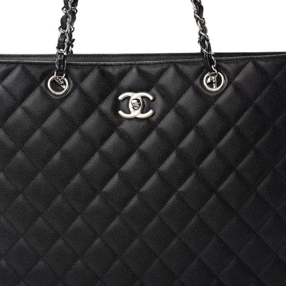 Chanel Caviar Quilted Large Shopping Tote Black 10 of 10