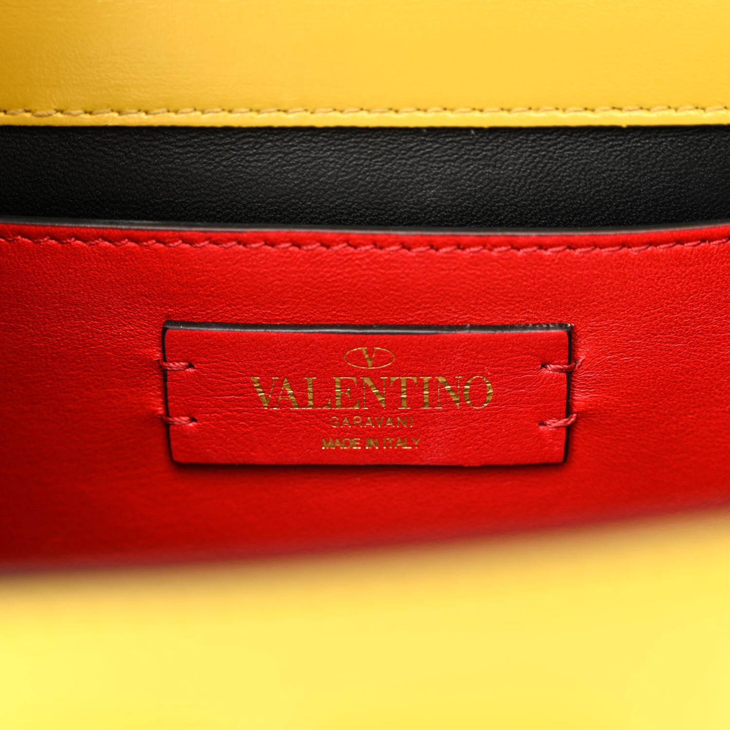 Valentino Garavani Smooth Calfskin Small VSling Shoulder Bag Senape 6 of 12