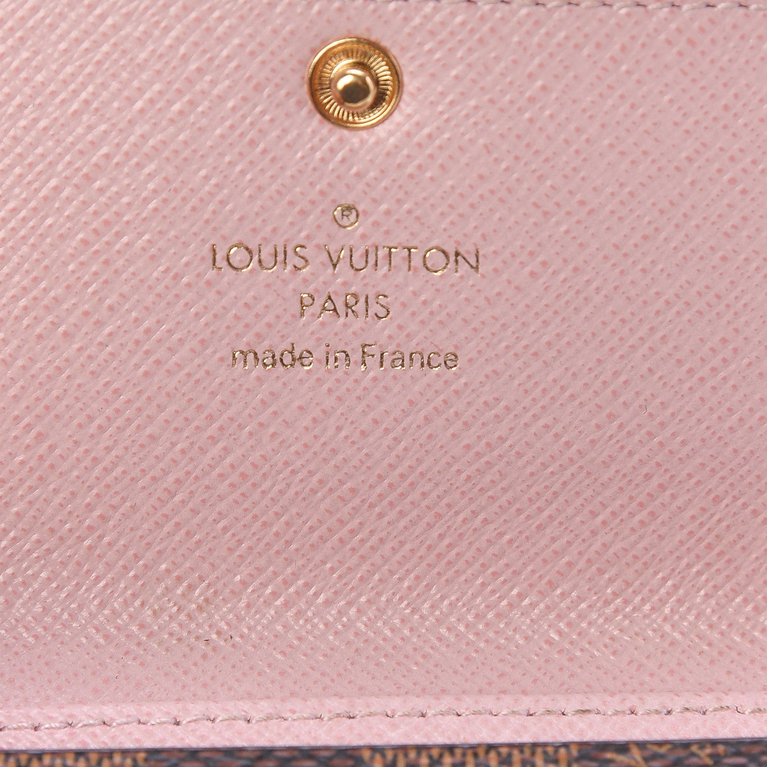 Louis Vuitton Damier Ebene Multicles 6 Key Holder Rose Ballerine 6 of 7
