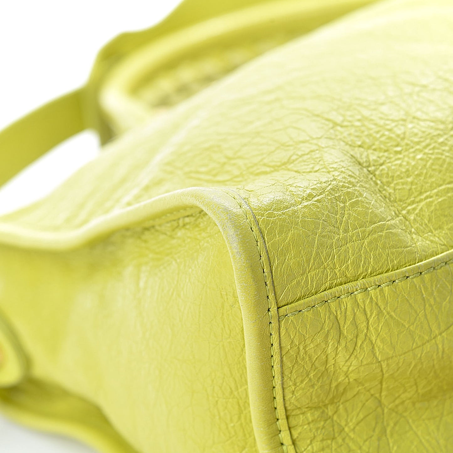 Agneau Giant 12 Gold Hardware City Jaune Poussin