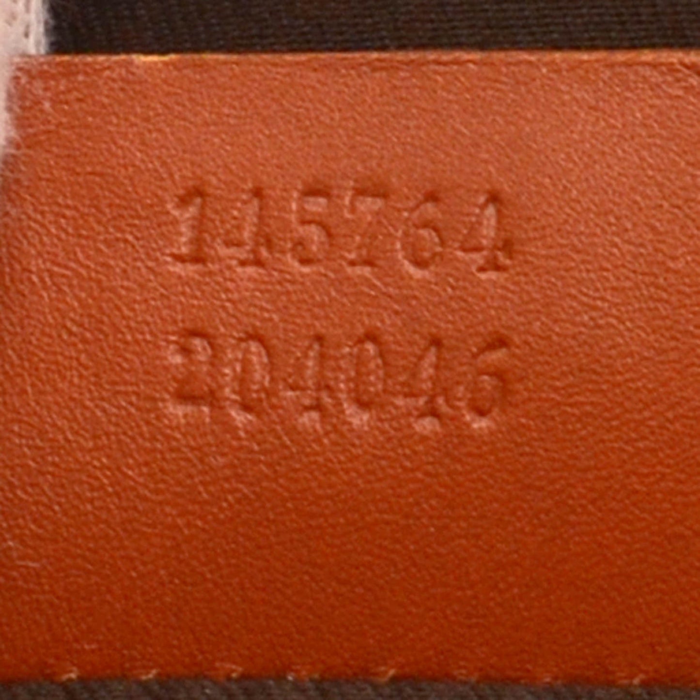 GGUCCI Calfskin Horsebit Embossed Glam Hobo Tan