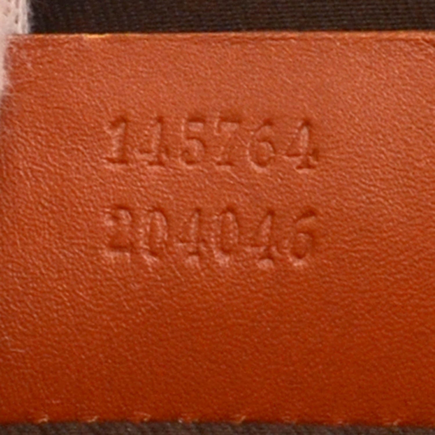 Gucci GGUCCI Calfskin Horsebit Embossed Glam Hobo Tan 6 of 9
