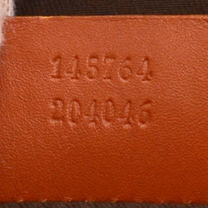 Gucci GGUCCI Calfskin Horsebit Embossed Glam Hobo Tan 6 of 9