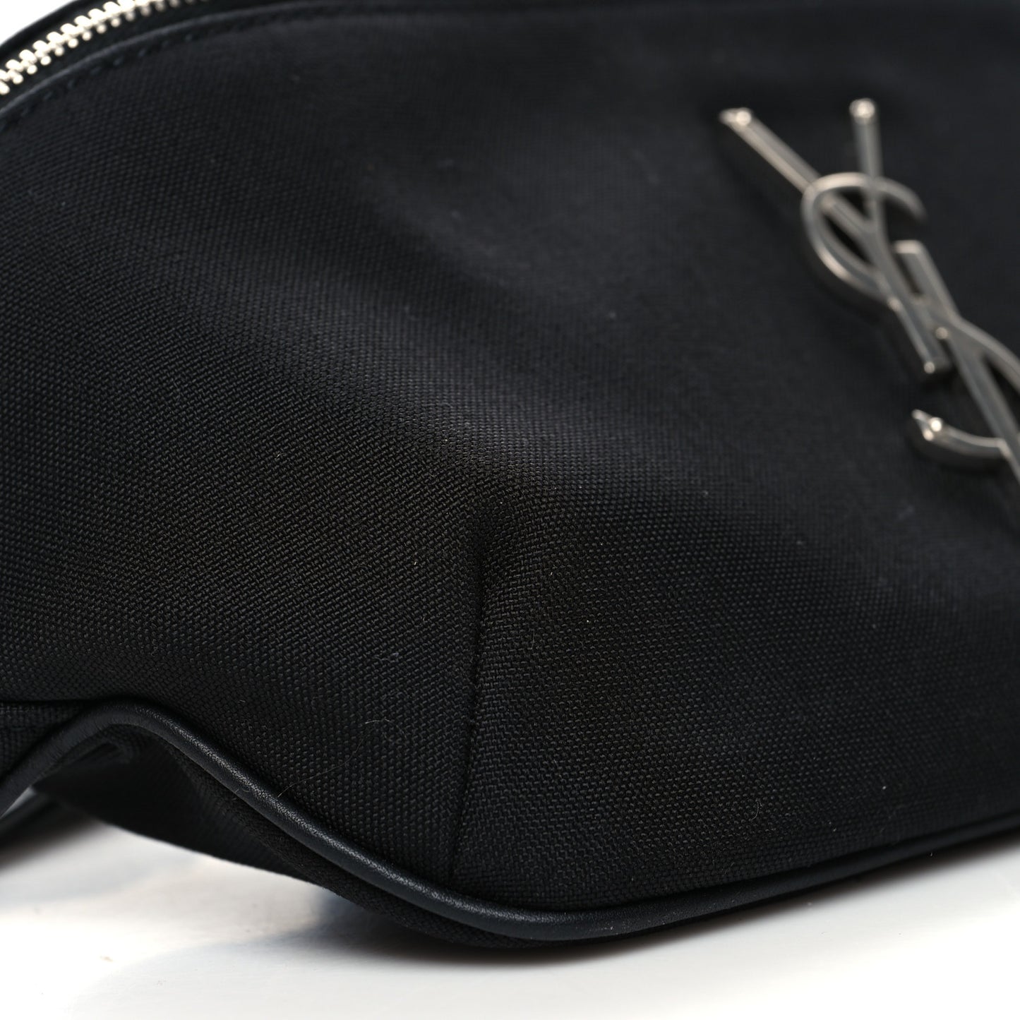 Canvas Monogram Belt Bag Black
