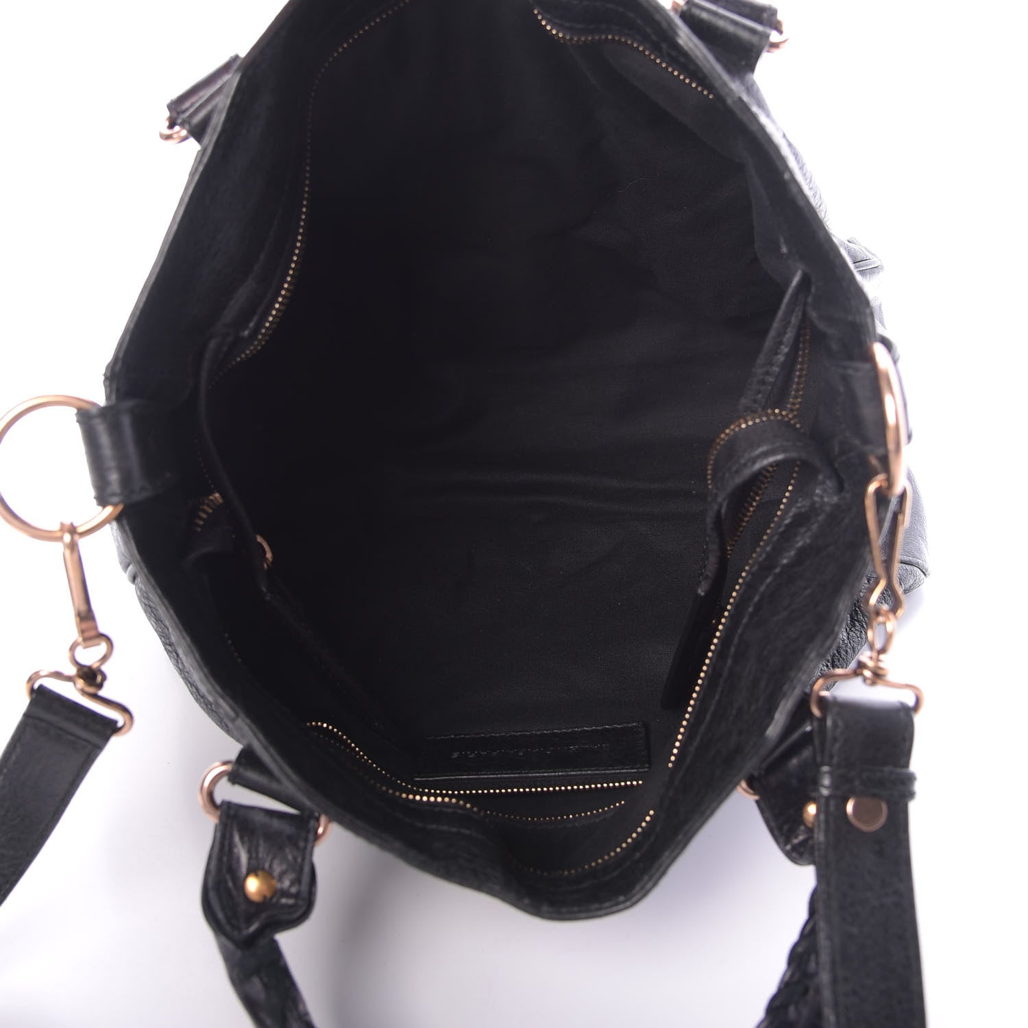 Balenciaga Agneau Giant 12 Rose Gold Hardware Velo Black 5 of 14