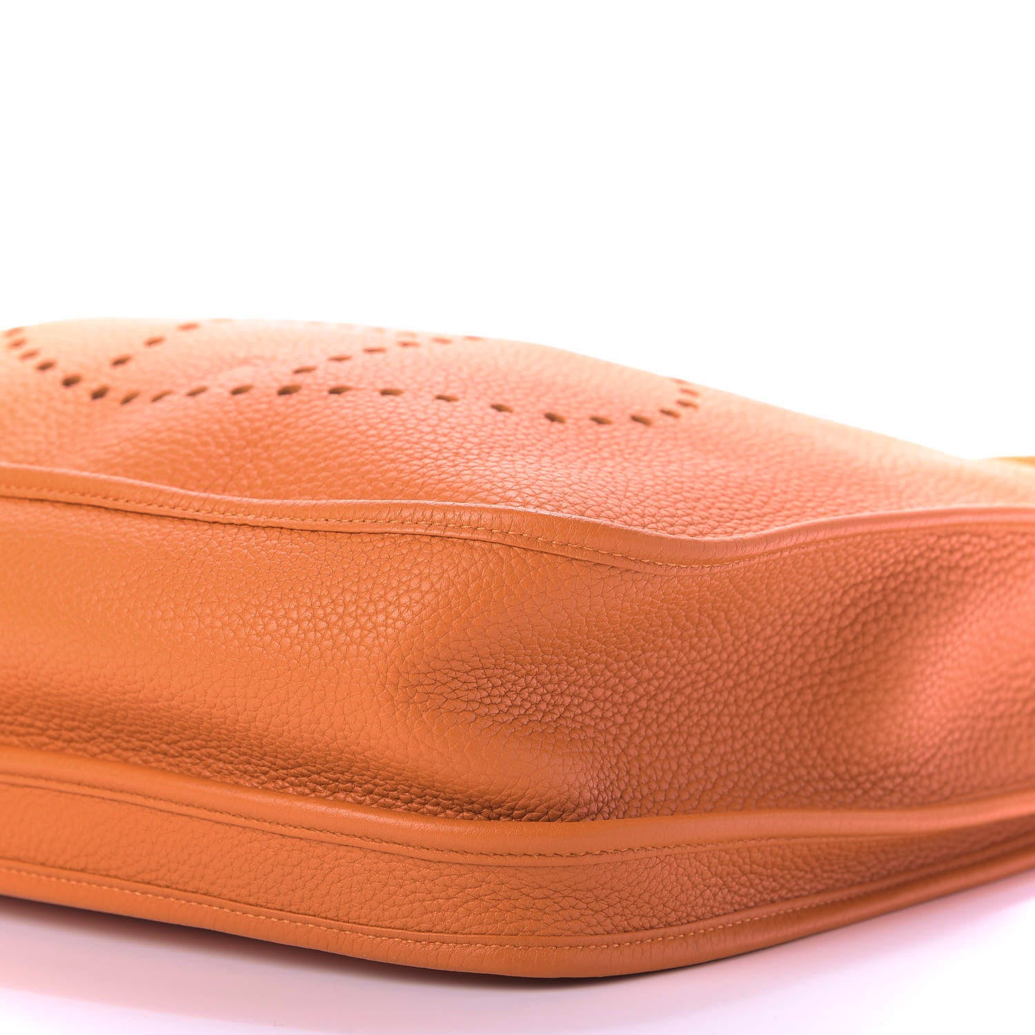 Hermes Taurillon Clemence Evelyne III GM Orange 7 of 13