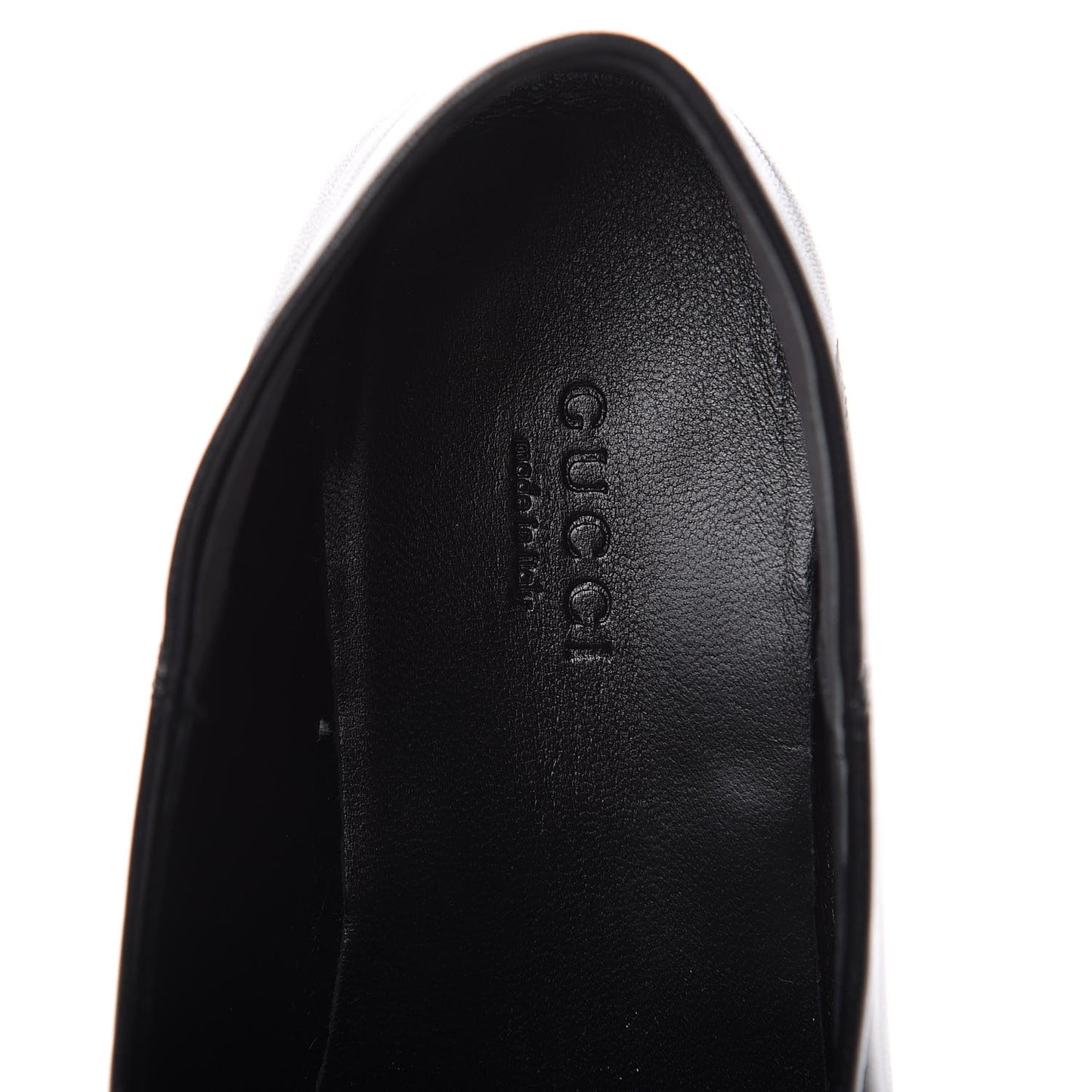 Lambskin Womens Brixton Horsebit Loafers 38 Black