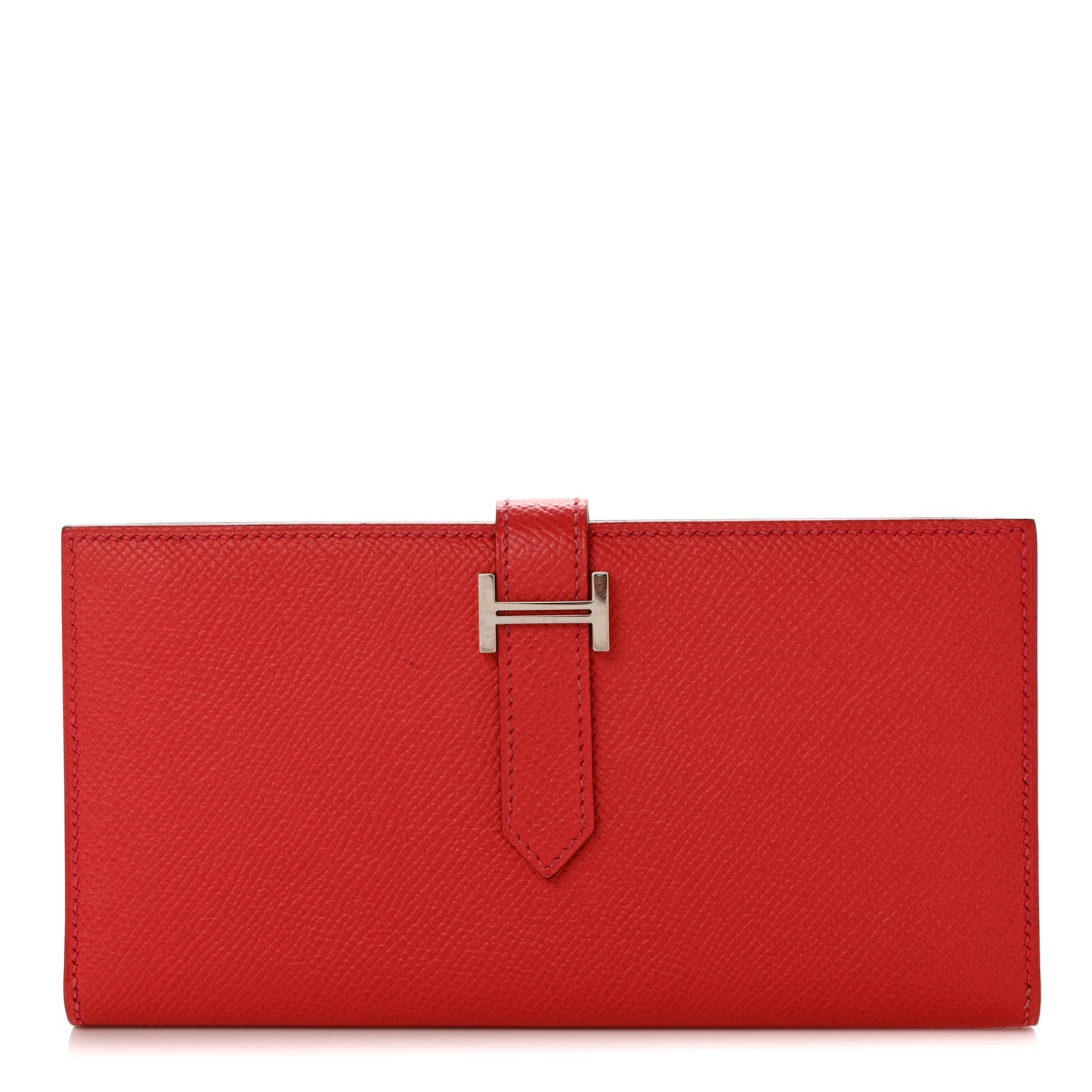 Epsom Bearn Gusset Wallet Rouge Casaque