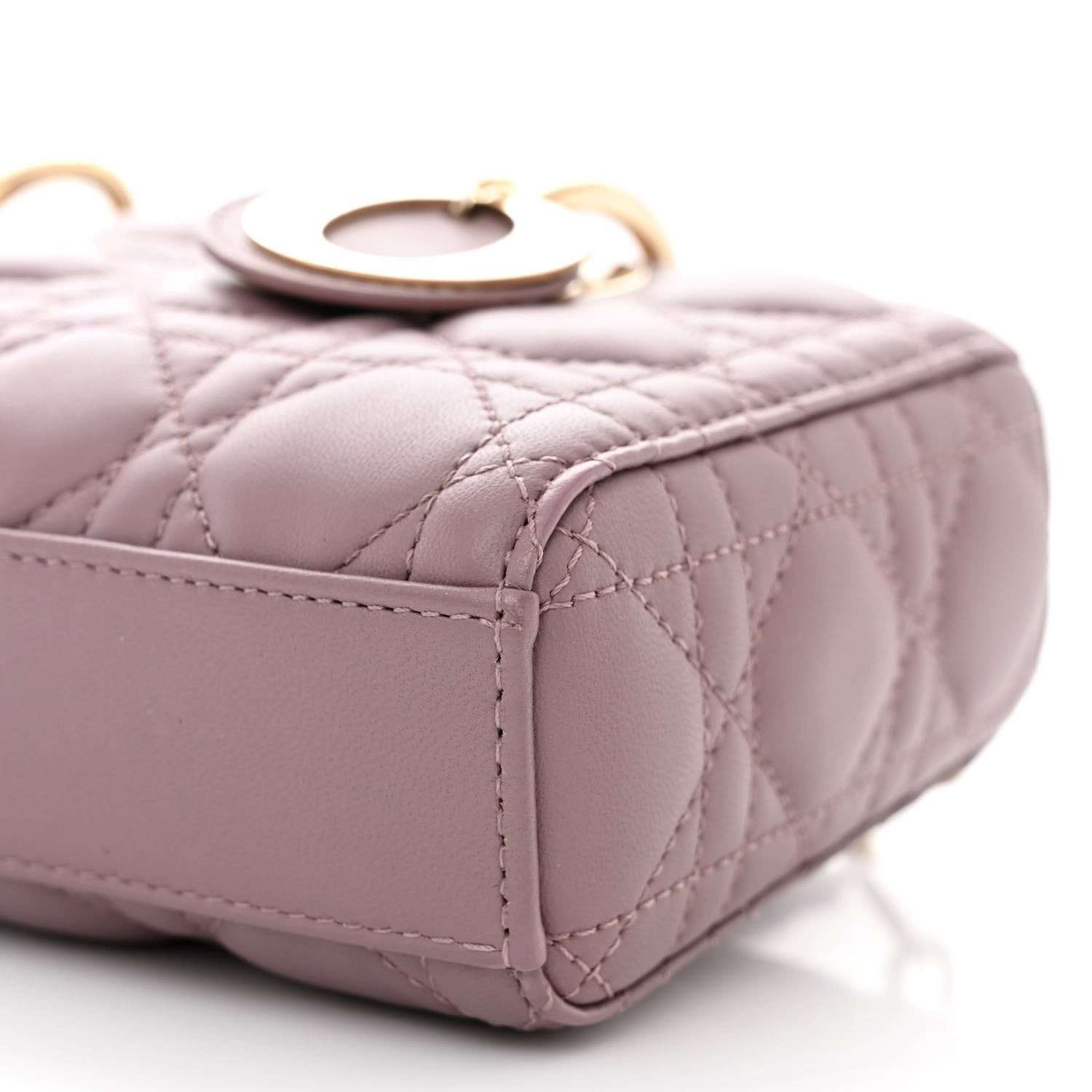 Christian Dior Lambskin Cannage Small Lady D-Joy Peony Pink 11 of 11