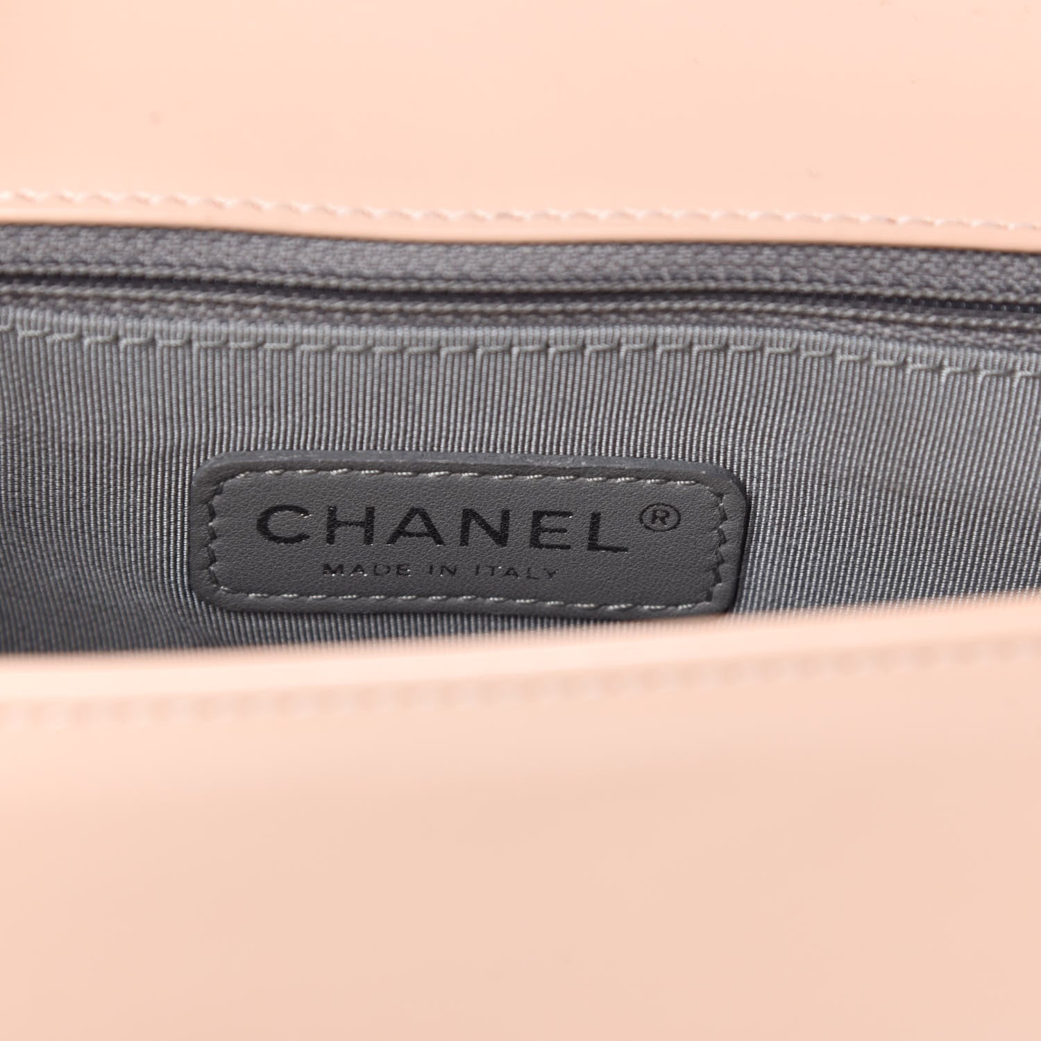 Chanel Glazed Calfskin Medium Boy Flap Light Pink 12 of 14