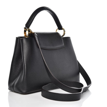 Louis Vuitton Taurillon Capucines BB Black 3 of 6