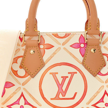 Louis Vuitton Monogram Tiles By The Pool  Speedy 20 Coral 7 of 10