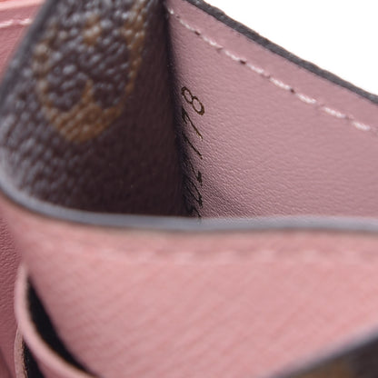 Louis Vuitton Monogram Sarah Wallet NM Rose Ballerine 7 of 8