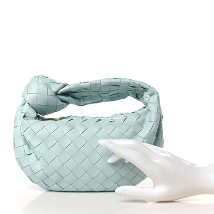 Bottega Veneta Nappa Intrecciato Mini Jodie Pale Blue 2 of 9