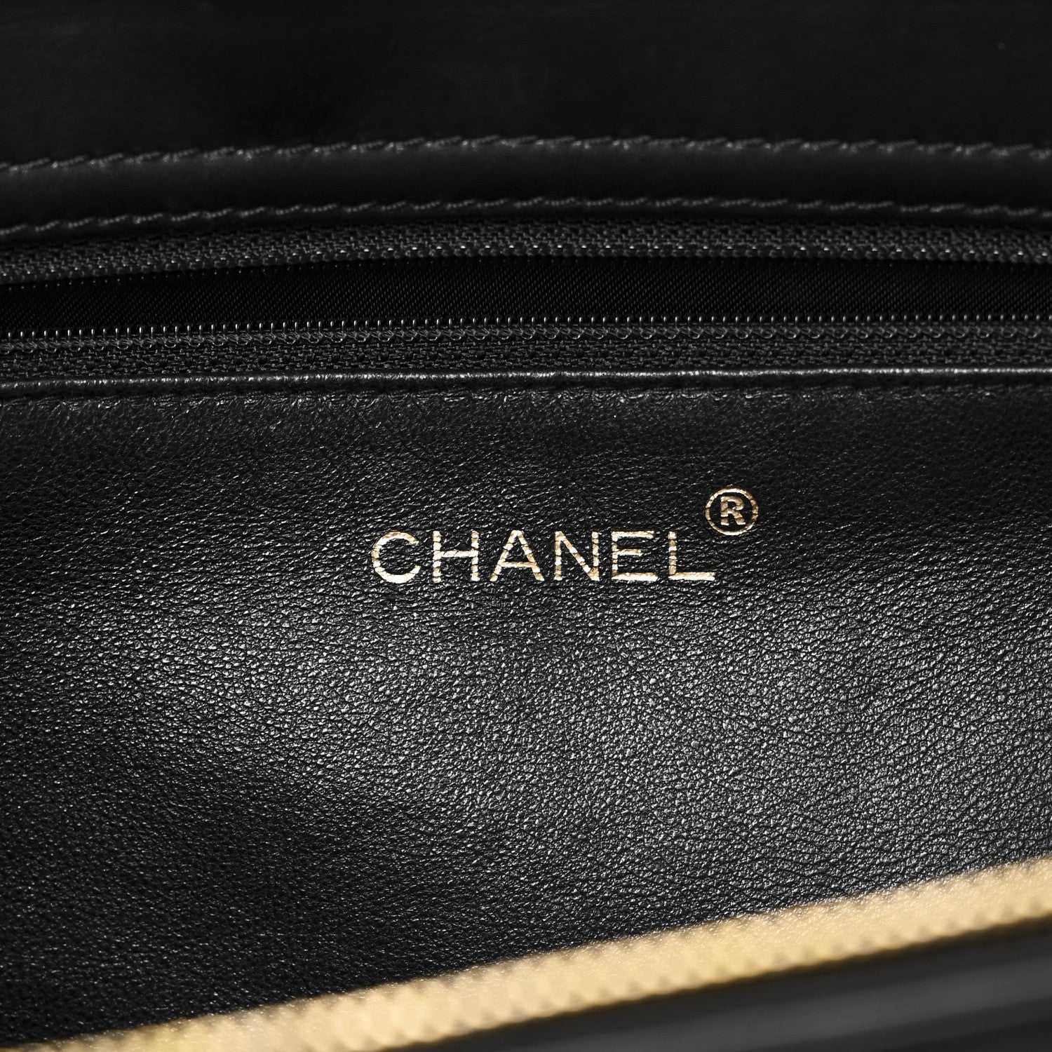 Chanel Lambskin Bekko Chain Large Shoulder Bag Black 6 of 11