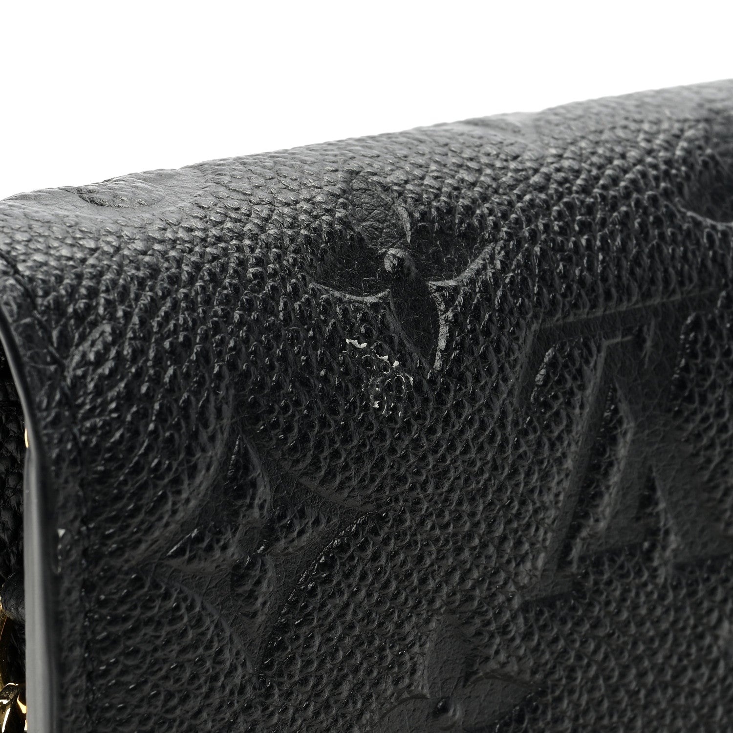 Louis Vuitton Empreinte Vavin Chain Wallet Black 10 of 10