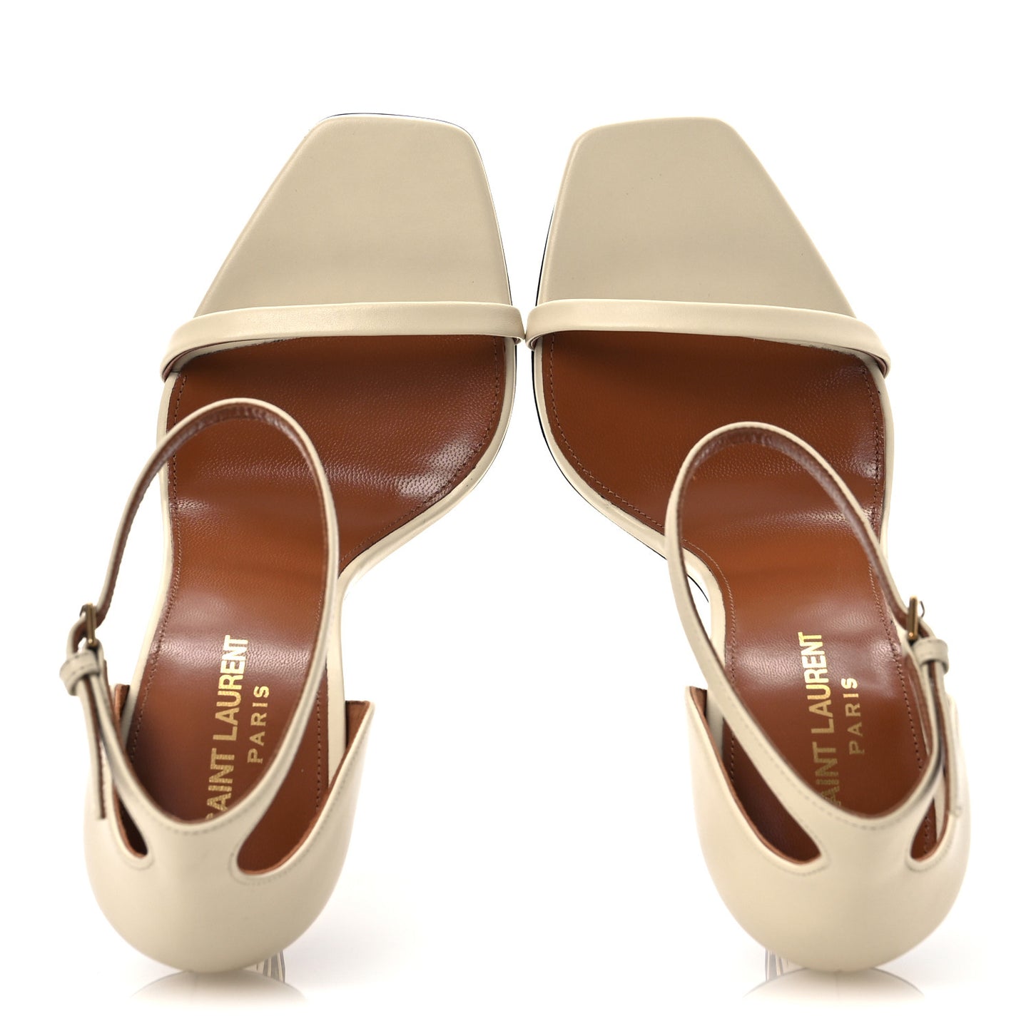 Calfskin 110 Opyum Sandals 38.5 Real Beige