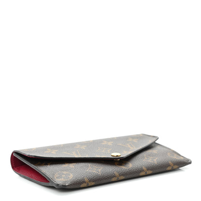 Louis Vuitton Monogram Jeanne Wallet Fuchsia 5 of 11