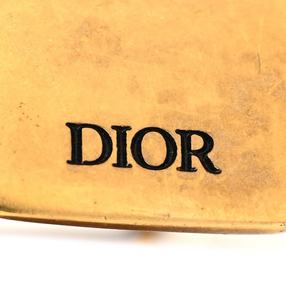 Christian Dior Metal 30 Montaigne Cuff Bracelet Gold 4 of 5