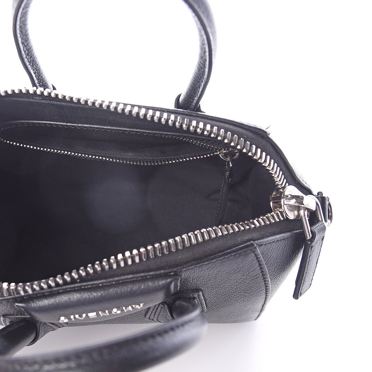Sugar Goatskin Mini Antigona Black