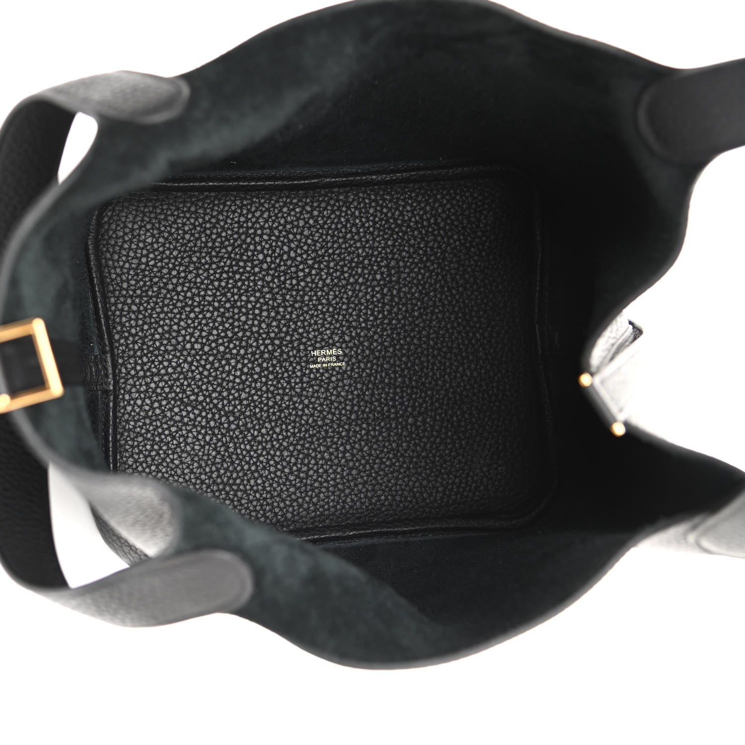 Hermes Taurillon Clemence Picotin Lock 22 MM Black 5 of 13