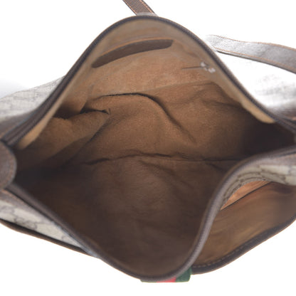 Gucci GG Plus Monogram Web Shoulder Bag Brown 5 of 7