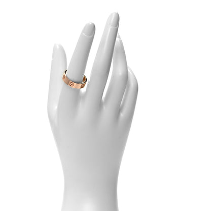 Cartier 18K Pink Gold 5.5mm LOVE Ring 58 8.25 2 of 5