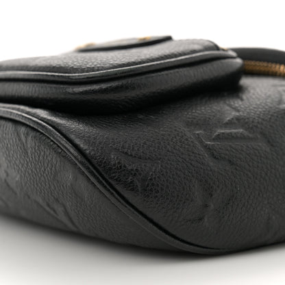Louis Vuitton Empreinte Mini Bumbag Black 9 of 11