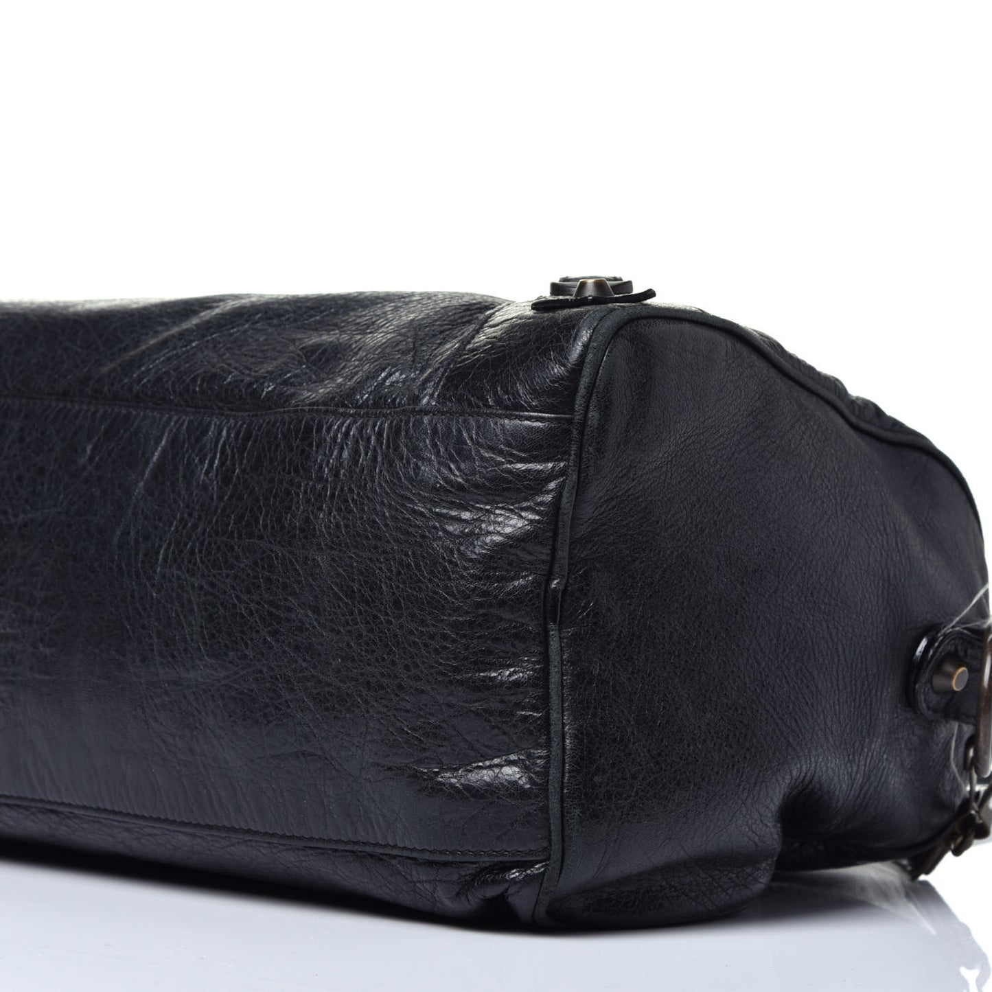Agneau Classic Hardware Twiggy Black