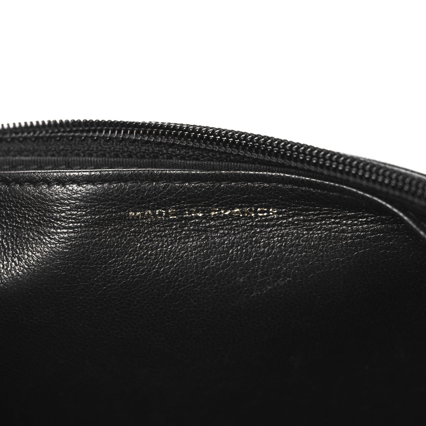 Lambskin Chevron Boy Wallet On Chain WOC Black