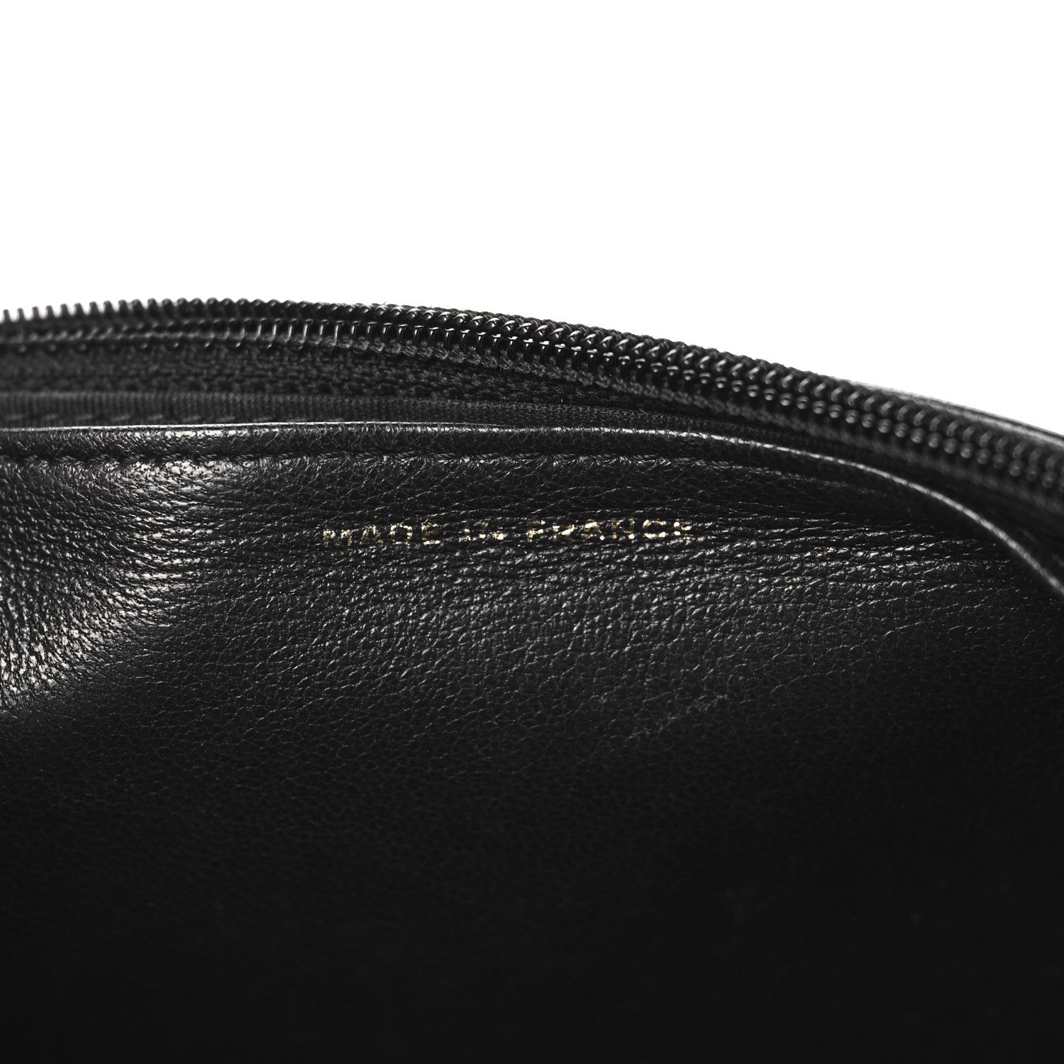 Chanel Lambskin Chevron Boy Wallet On Chain WOC Black 7 of 12