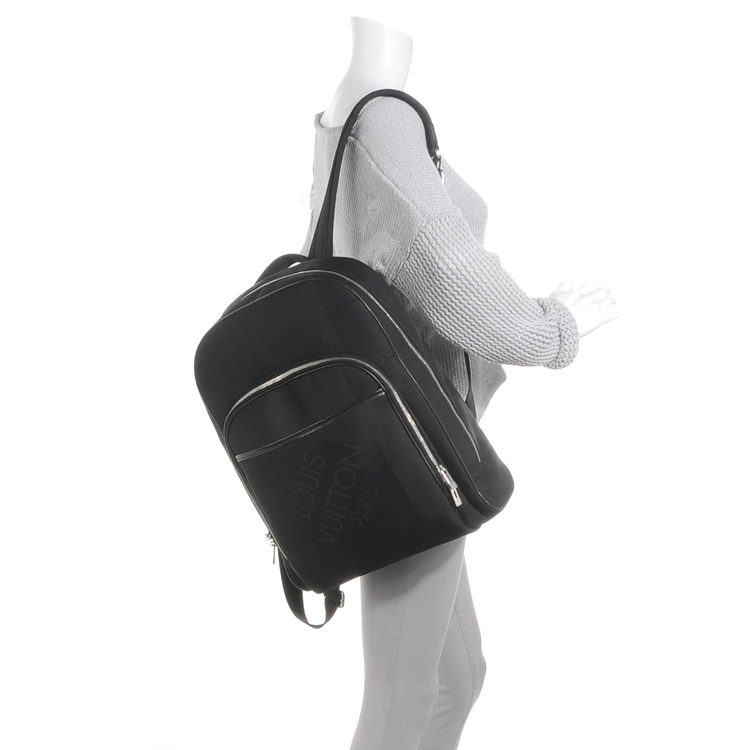 Louis Vuitton Damier Geant Neo Bongo Backpack Black 2 of 7