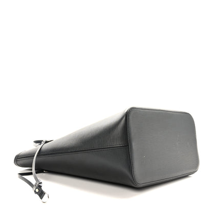Louis Vuitton Epi Neverfull MM Black 4 of 9