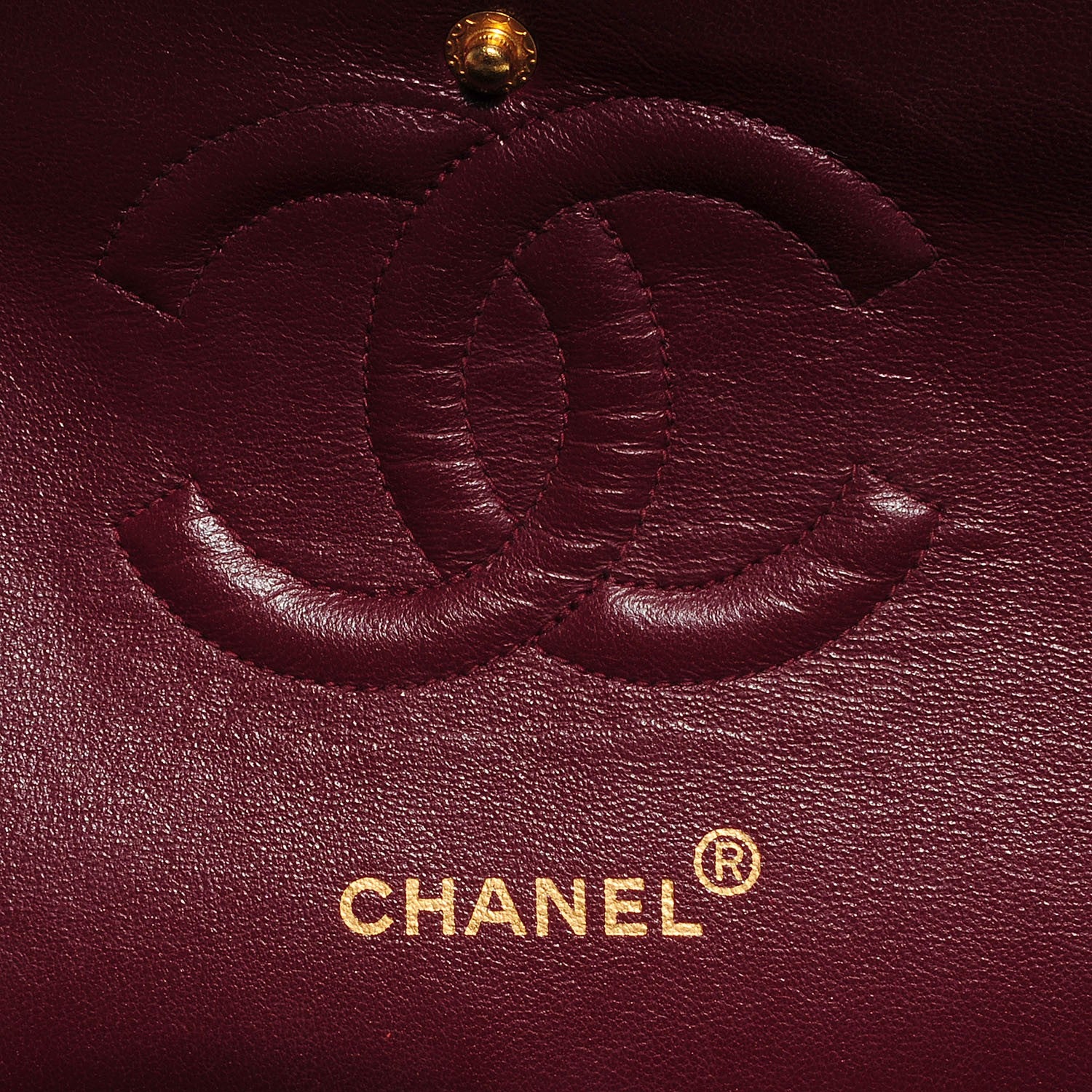 Chanel Lambskin Medium Double Flap Black 6 of 9